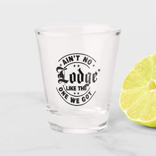 フリーメーソン ショットグラス (正面)