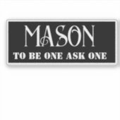 フリーメーソン シール (正面)