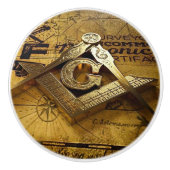 フリーメーソン セラミックノブ (正面)