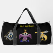 フリーメーソン ダッフルバッグ (正面)