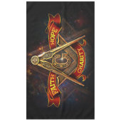 フリーメーソン テーブルクロス (正面)