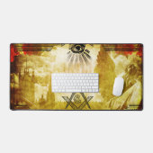 フリーメーソン デスクマット (キーボード&マウス)