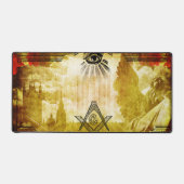 フリーメーソン デスクマット (正面)