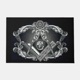 フリーメーソン ドアマット