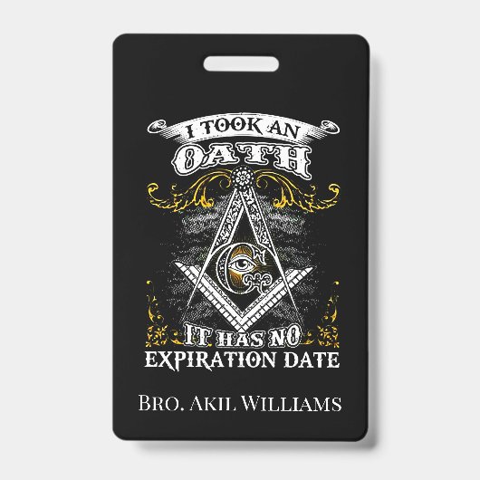 フリーメーソン バッジ (Front)