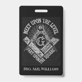 フリーメーソン バッジ