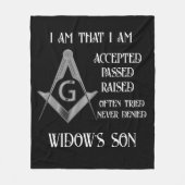 フリーメーソン フリースブランケット (正面)