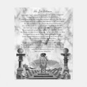 フリーメーソン フリースブランケット (正面)