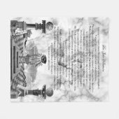 フリーメーソン フリースブランケット (正面(横))