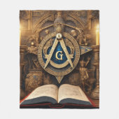 フリーメーソン フリースブランケット (正面)