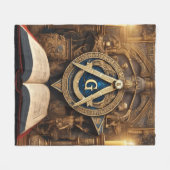 フリーメーソン フリースブランケット (正面(横))