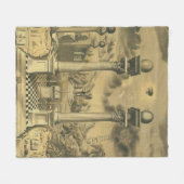 フリーメーソン フリースブランケット (正面(横))