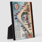 フリーメーソン・プラークの構造 フォトプラーク (側面)