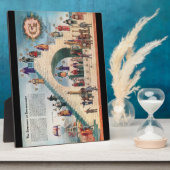 フリーメーソン・プラークの構造 フォトプラーク (側面)