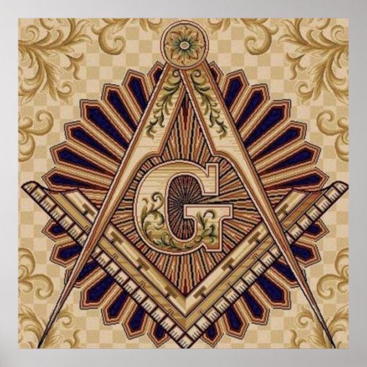 フリーメーソン ポスター (正面)