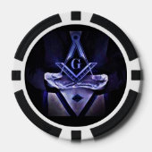フリーメーソン ポーカーチップ (正面)