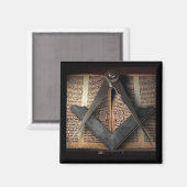 フリーメーソン マグネット (正面/裏面)