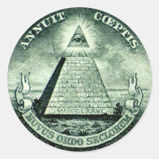 フリーメーソン ラウンドシール (正面)