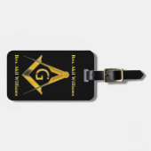 フリーメーソン ラゲッジタグ (正面横)