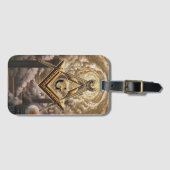 フリーメーソン ラゲッジタグ (正面横)