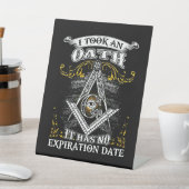 フリーメーソン 台座サイン (インサイチュ)