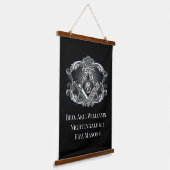 フリーメーソン 吊り下げ型タペストリー (傾斜あり)