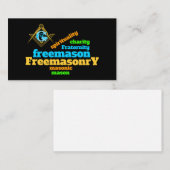 フリーメーソン 名刺 (正面/裏面)
