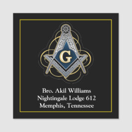 フリーメーソン 名札