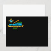 フリーメーソン 招待状 (正面/裏面)