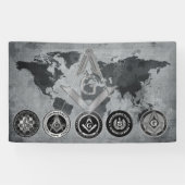 フリーメーソン 横断幕 (横)