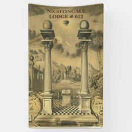 フリーメーソン 横断幕