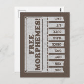 フリーモルフェン ポストカード (正面/裏面)