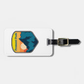 フリーモントピークワイオミンサンライズ ラゲッジタグ (正面横)