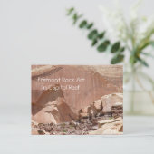 フリーモントペトログリフポストカード ポストカード (スタンド正面)