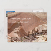 フリーモントペトログリフポストカード ポストカード (正面/裏面)