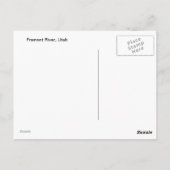 フリーモント川沿い ポストカード (裏面)