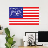 フリーモント州旗 ポスター (ホームオフィス)