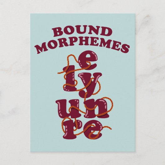 フリーモーメ学ス音韻論 ポストカード (正面)