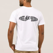 フリーライダー Tシャツ (裏面)