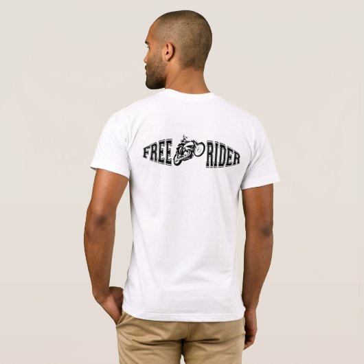 フリーライダー Tシャツ (裏面フル)