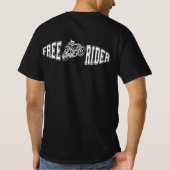 フリーライダー Tシャツ (裏面)