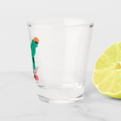 フリーライドスノーボーダースノーボード ショットグラス (右)