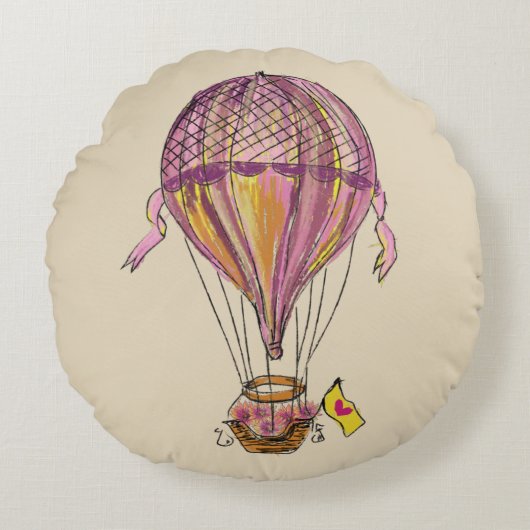 フリーライドホームエアバルーン ラウンドクッション (正面)