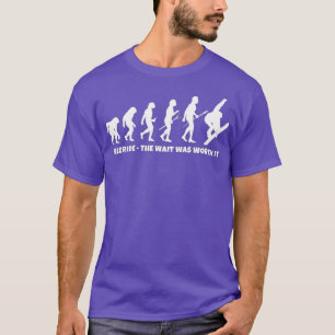 フリーライド・スノーボーダーの進化フリーライド・スノーボーア Tシャツ