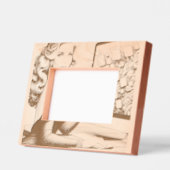 フリーランサーの輝き：働くボートの女の子 レーザー彫刻フレーム (左)