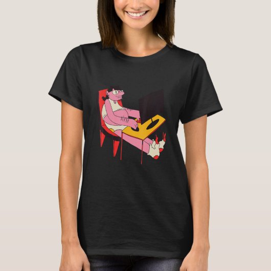 フリーランサー フリーランス 在宅勤務 Tシャツ (正面)