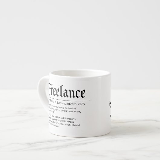 フリーランスのエスプレッソ・マグ エスプレッソカップ (正面左)