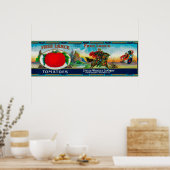 フリーランスのトマトラベルシカゴ, IL ポスター (キッチン)