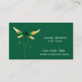 フリーランスのライフコーチ 名刺 (正面)