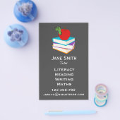 フリーランスのリテラシーの教師または先生 子供へ チラシ (シングル)